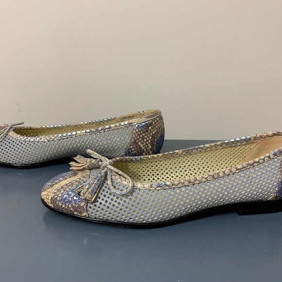 Amalfi by Rangoni Ballet Flats 8.5 - Grey, Silver, Multi - Picture 2 of 4